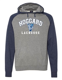 Hoggard Lacrosse Raglan Hooded Sweatshirt - Order due Thursday, February 29, 2024